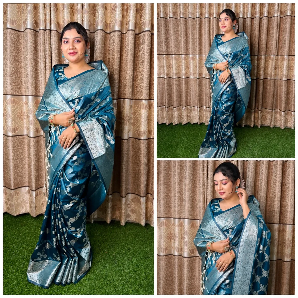 ফ্যাশনপ্রিয় নারীদের প্রথম পছন্দ কাঞ্জিভরম শাড়ি
